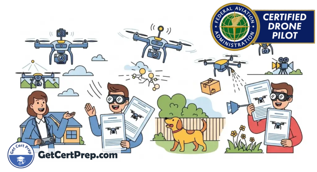 Part 107 drone license